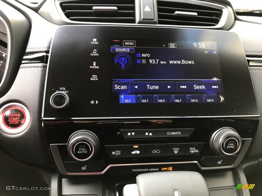2019 CR-V EX-L AWD - Platinum White Pearl / Black photo #21