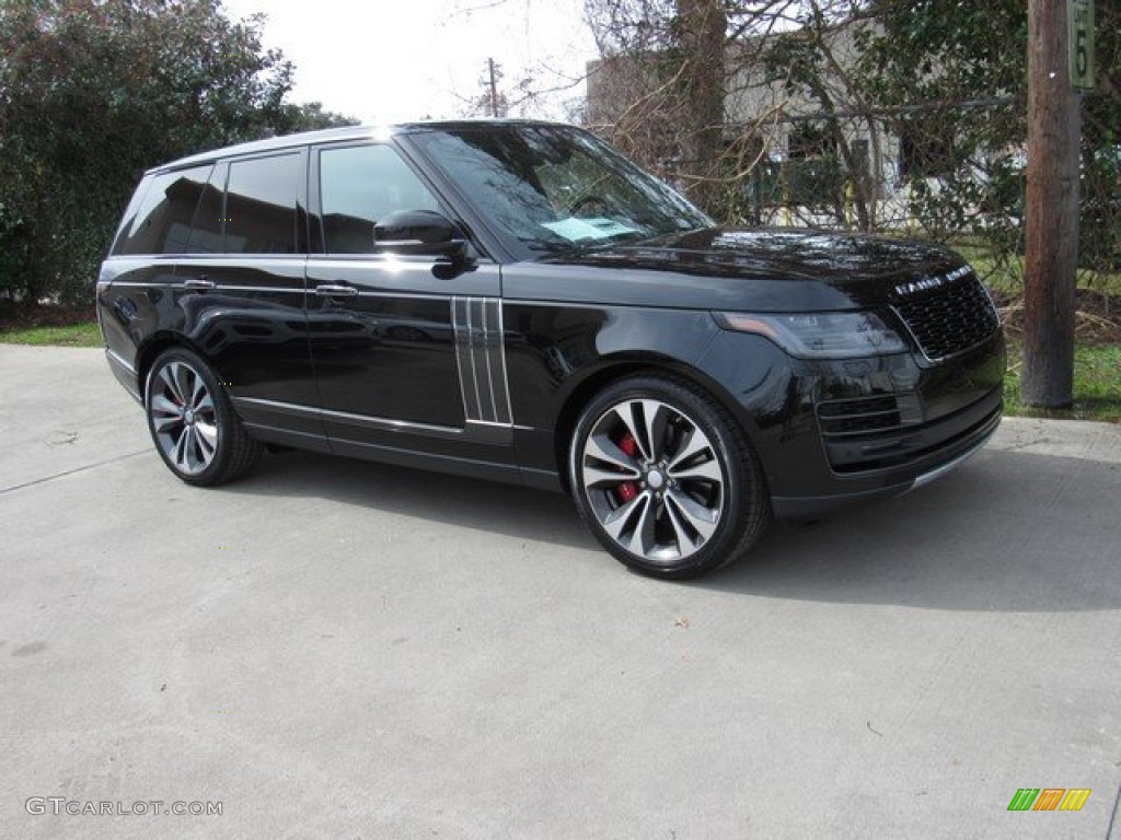 Santorini Black Metallic Land Rover Range Rover