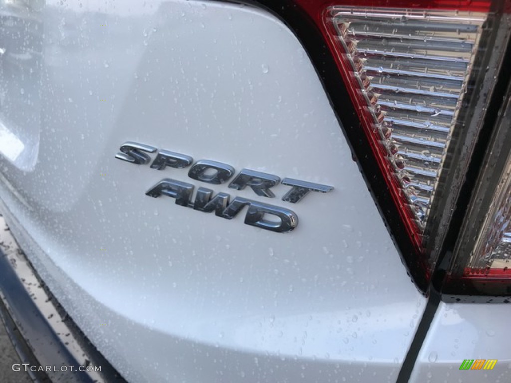 2019 HR-V Sport AWD - Platinum White Pearl / Black photo #8