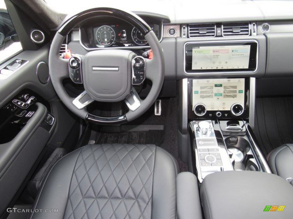 2019 Land Rover Range Rover SVAutobiography Dynamic Ebony/Ebony Dashboard Photo #131830374