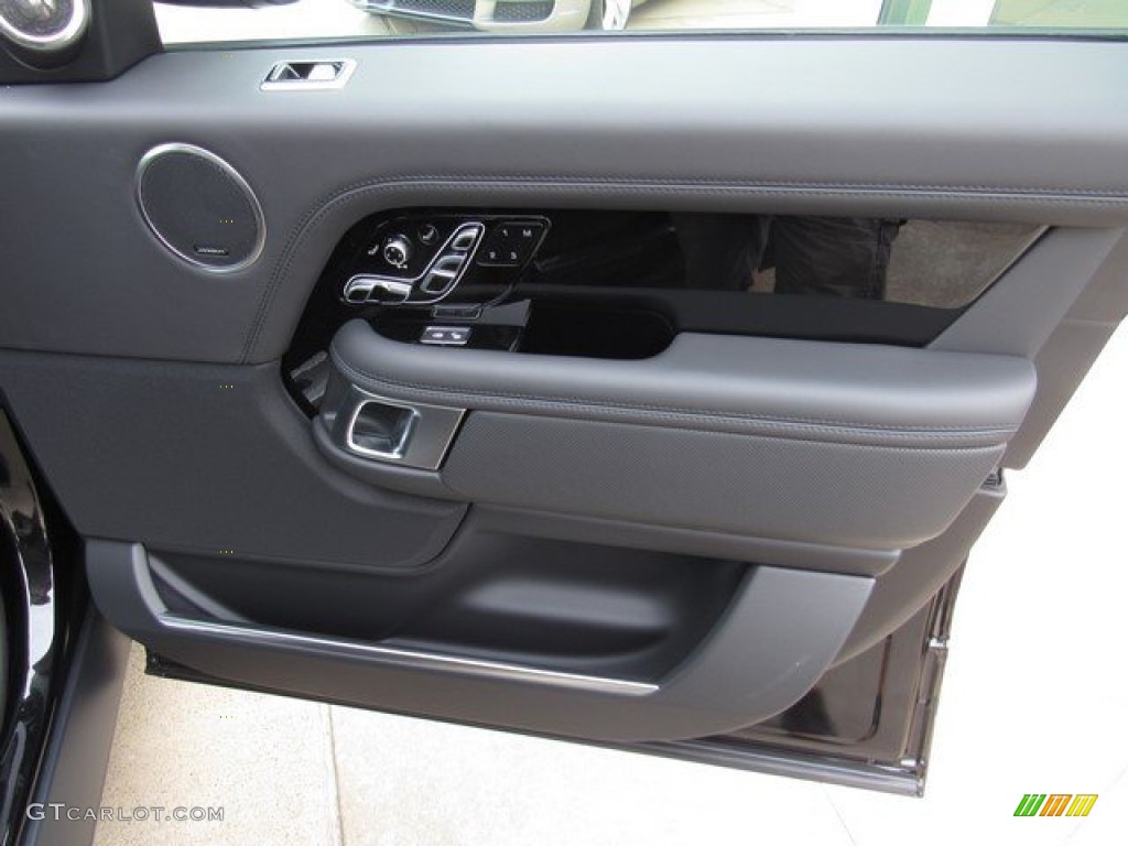 2019 Land Rover Range Rover SVAutobiography Dynamic Ebony/Ebony Door Panel Photo #131830494