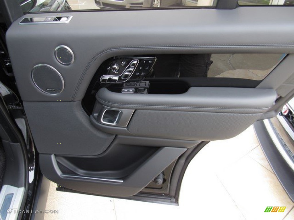 2019 Land Rover Range Rover SVAutobiography Dynamic Ebony/Ebony Door Panel Photo #131830530