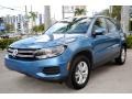Pacific Blue Metallic - Tiguan S Photo No. 5
