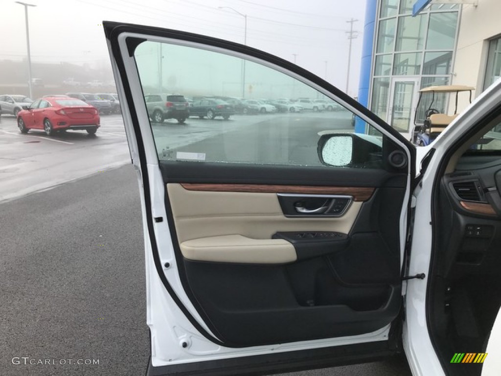 2019 CR-V EX-L AWD - Platinum White Pearl / Ivory photo #13