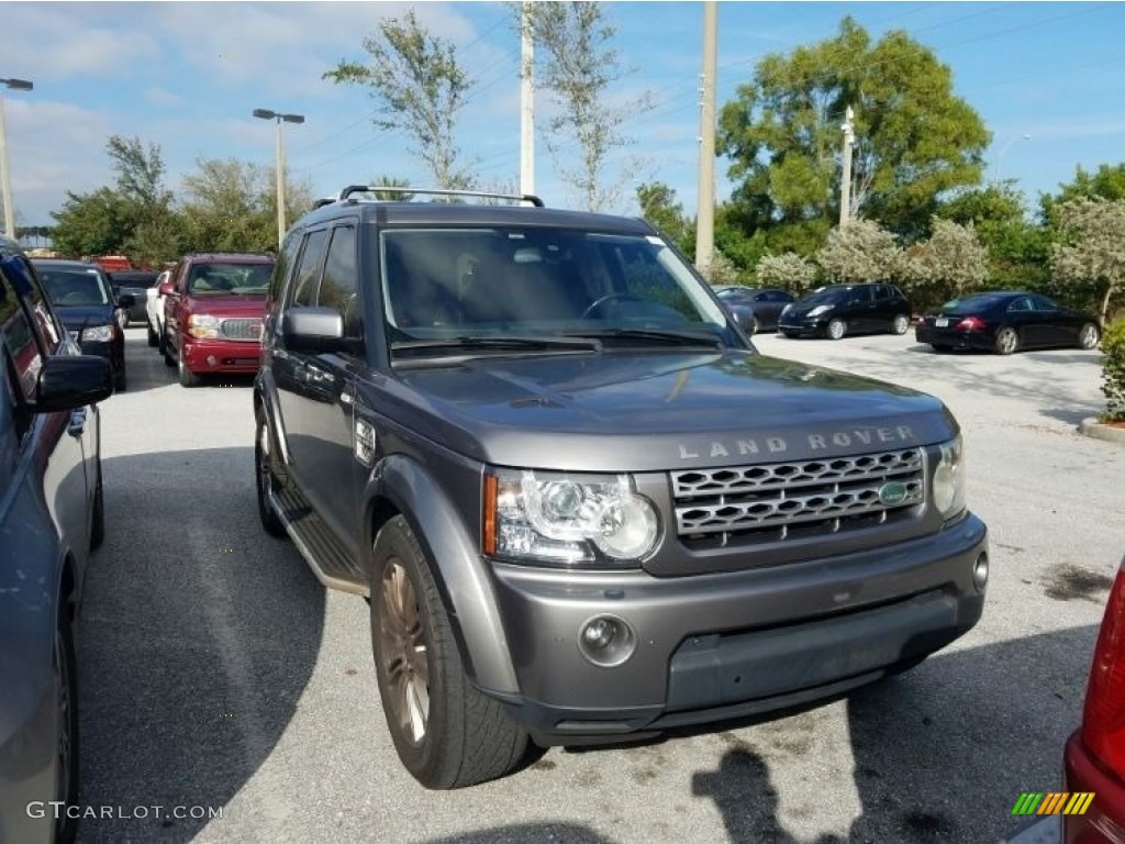 2011 LR4 HSE LUX - Stornoway Grey Metallic / Ebony/Ebony photo #2