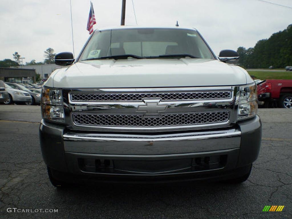 2008 Silverado 1500 LT Crew Cab - Summit White / Light Titanium/Ebony Accents photo #6