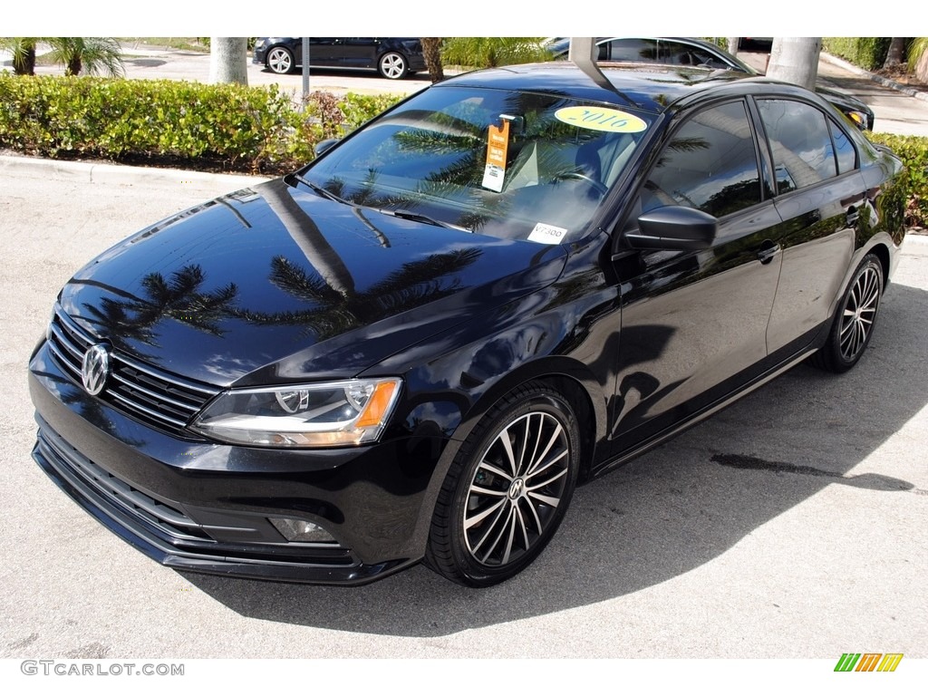 Black 2016 Volkswagen Jetta Sport Exterior Photo #131834682