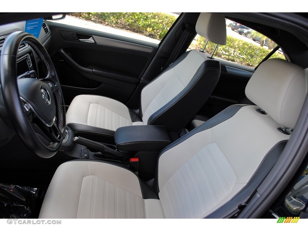 Black/Ceramique Interior 2016 Volkswagen Jetta Sport Photo #131834937