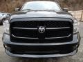 2017 Brilliant Black Crystal Pearl Ram 1500 Express Quad Cab 4x4  photo #9