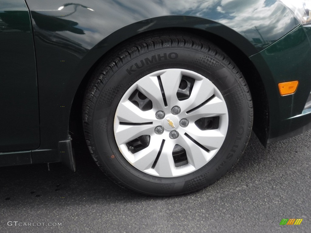 2014 Cruze LS - Rainforest Green Metallic / Jet Black/Medium Titanium photo #3