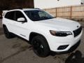 2019 Bright White Jeep Cherokee Latitude Plus 4x4  photo #8