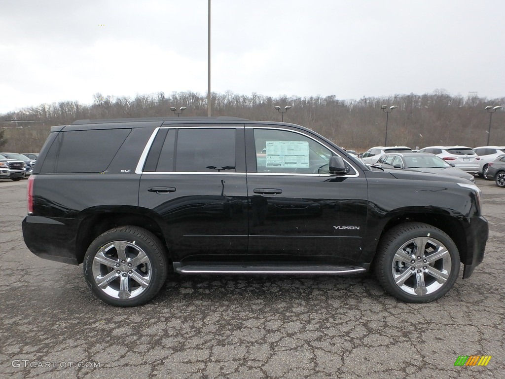 Onyx Black 2019 GMC Yukon SLT 4WD Exterior Photo #131837394