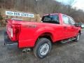 Race Red - F250 Super Duty XLT Crew Cab 4x4 Photo No. 2