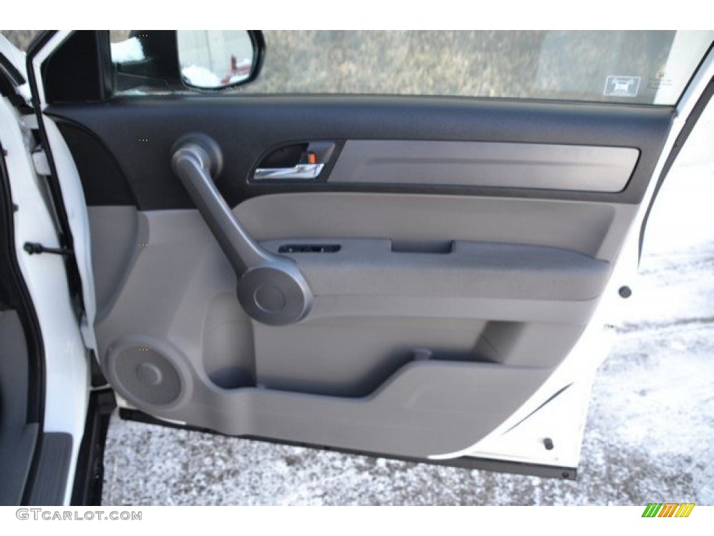 2009 CR-V EX 4WD - Taffeta White / Gray photo #26