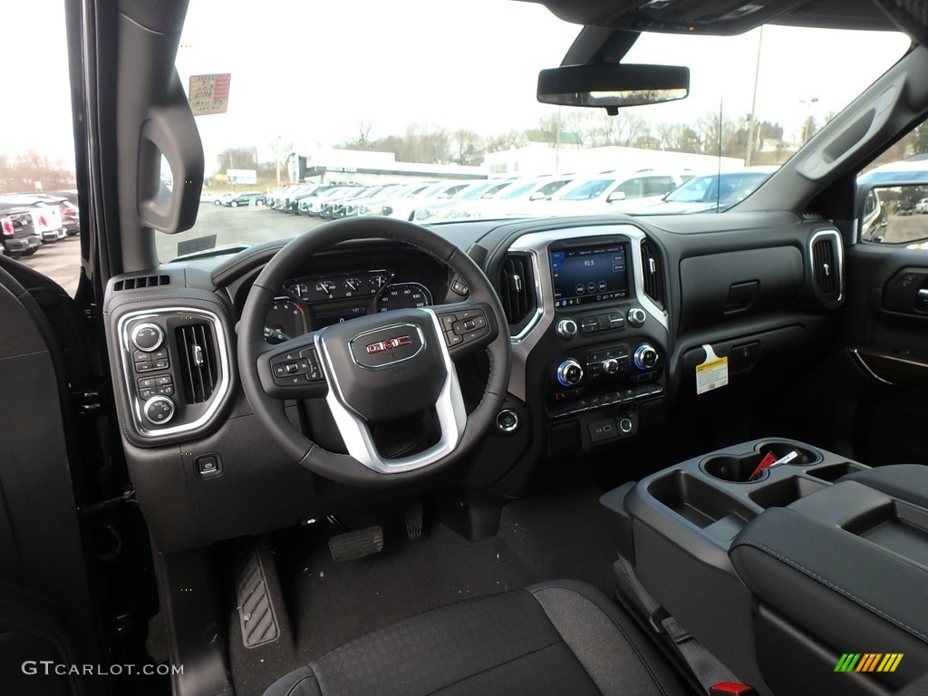 2019 Sierra 1500 Elevation Double Cab 4WD - Onyx Black / Jet Black photo #12