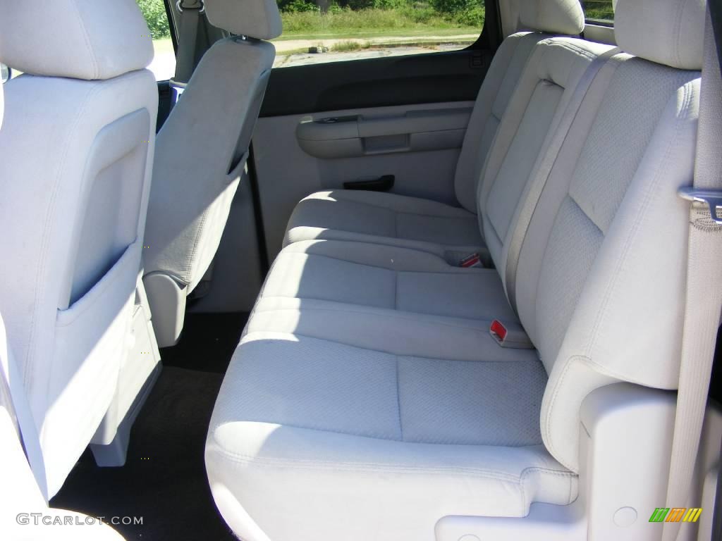 2008 Silverado 1500 LT Crew Cab - Black / Light Titanium/Ebony Accents photo #13