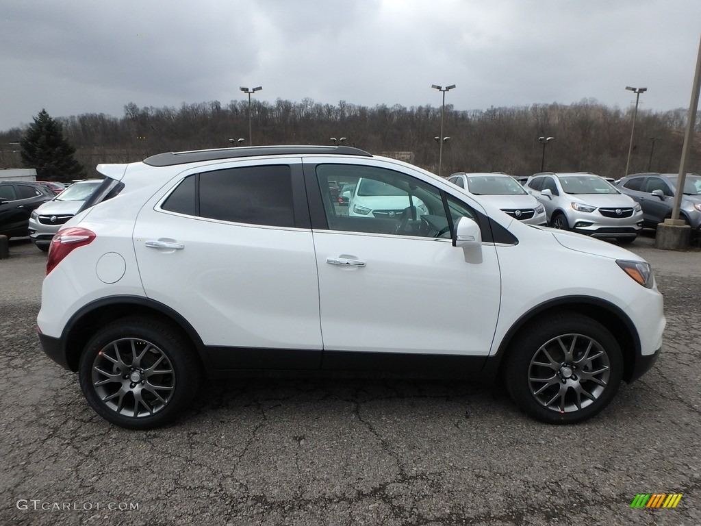 Summit White 2019 Buick Encore Sport Touring AWD Exterior Photo #131839701