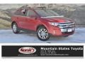 2012 Red Candy Metallic Ford Edge Limited AWD  photo #1