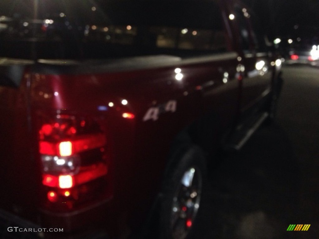 2013 Silverado 1500 LT Extended Cab 4x4 - Victory Red / Light Titanium/Dark Titanium photo #8