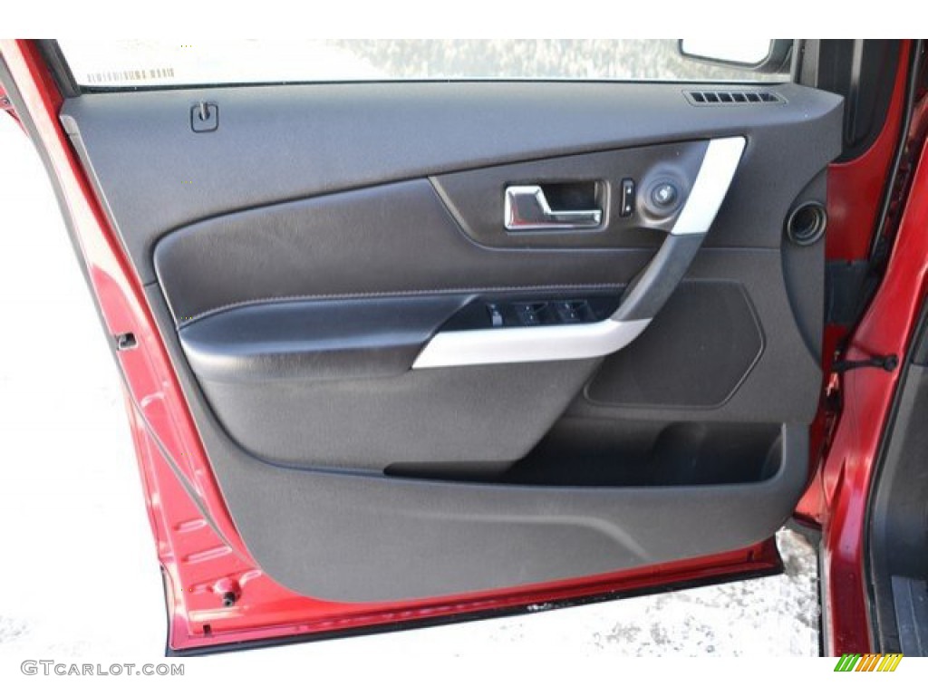 2012 Edge Limited AWD - Red Candy Metallic / Charcoal Black photo #24