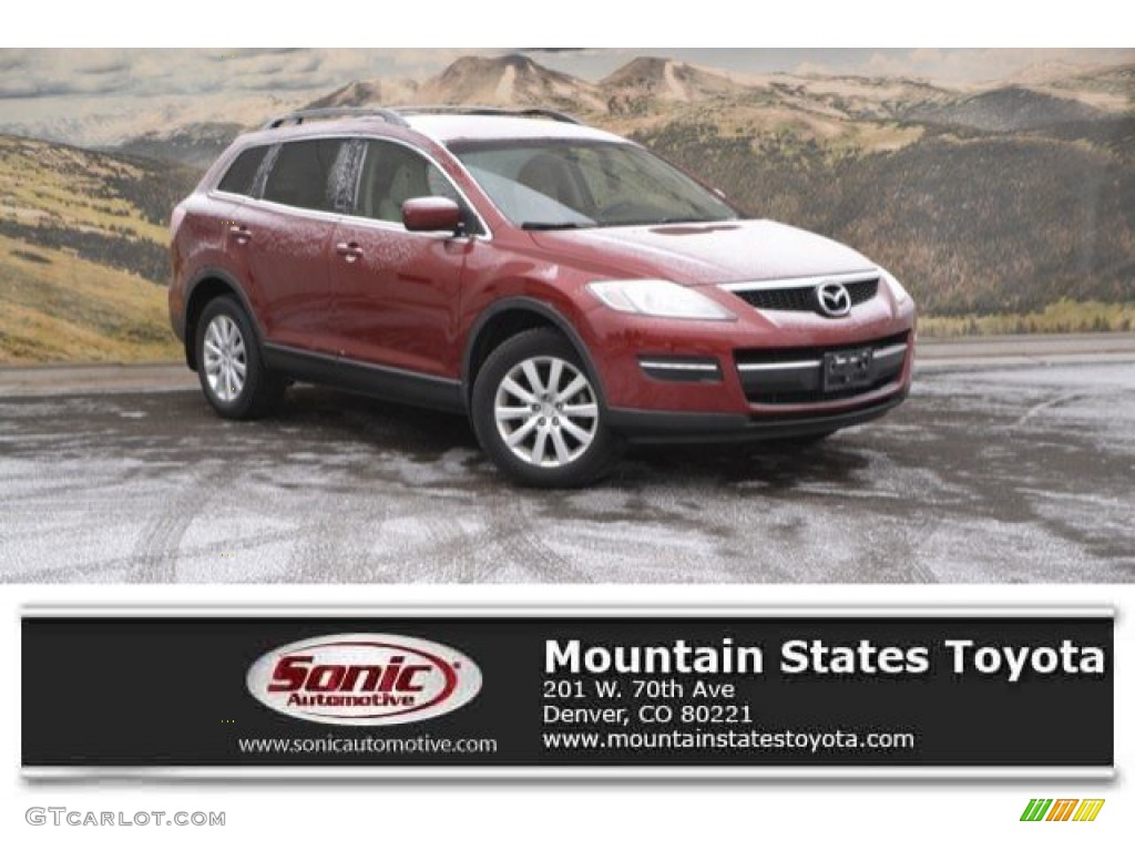 2007 CX-9 Sport AWD - Copper Red Mica / Sand photo #1