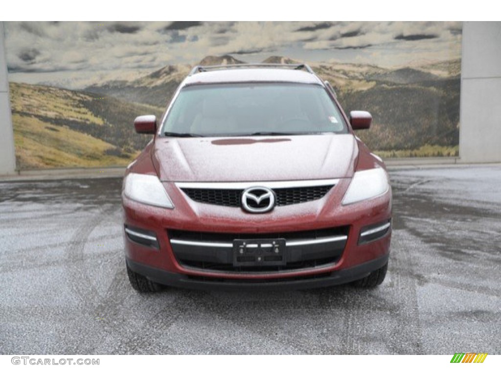 2007 CX-9 Sport AWD - Copper Red Mica / Sand photo #8