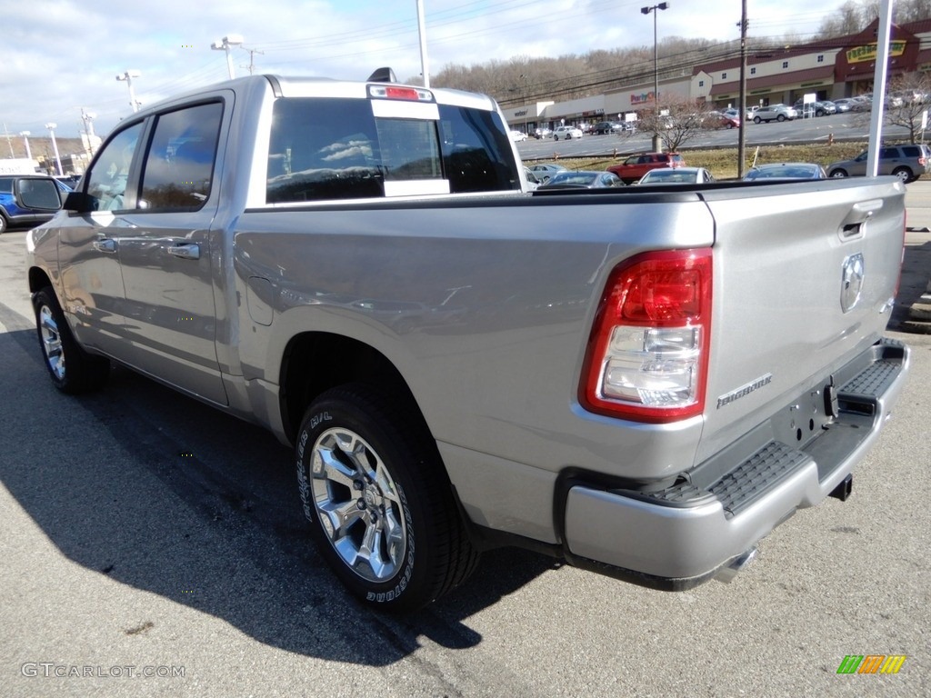 2019 1500 Big Horn Crew Cab 4x4 - Billett Silver Metallic / Black photo #3