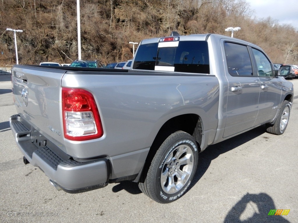 2019 1500 Big Horn Crew Cab 4x4 - Billett Silver Metallic / Black photo #5
