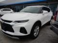 2019 Summit White Chevrolet Blazer 3.6L Leather AWD  photo #1