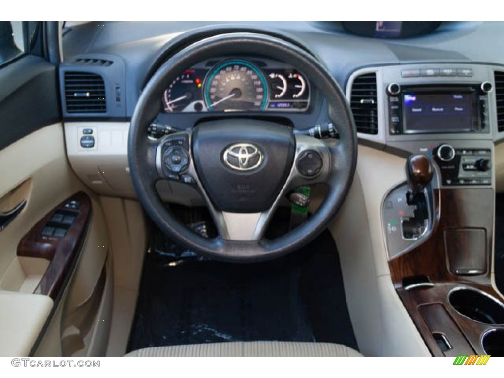2013 Venza LE - Attitude Black Metallic / Ivory photo #5