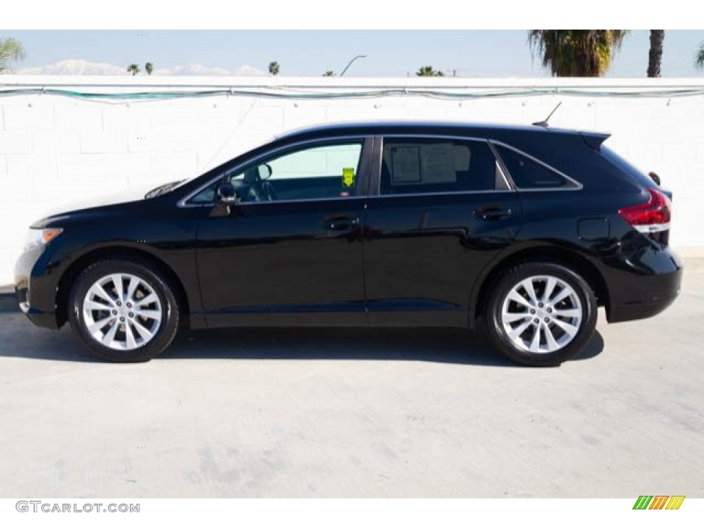 2013 Venza LE - Attitude Black Metallic / Ivory photo #8