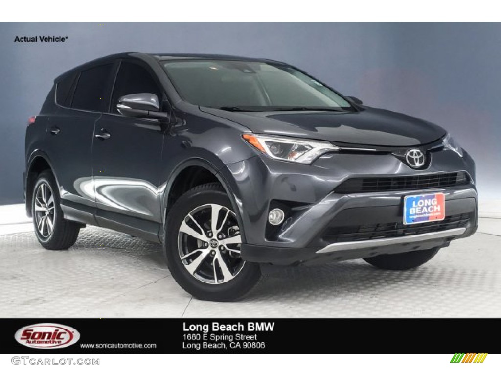 2018 RAV4 XLE - Magnetic Gray Metallic / Black photo #1