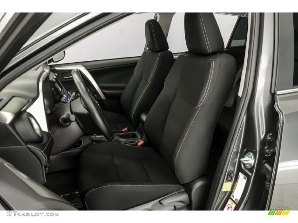 2018 RAV4 XLE - Magnetic Gray Metallic / Black photo #25