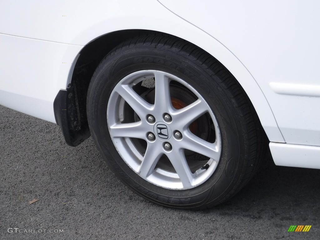 2003 Accord EX V6 Sedan - Taffeta White / Ivory photo #3