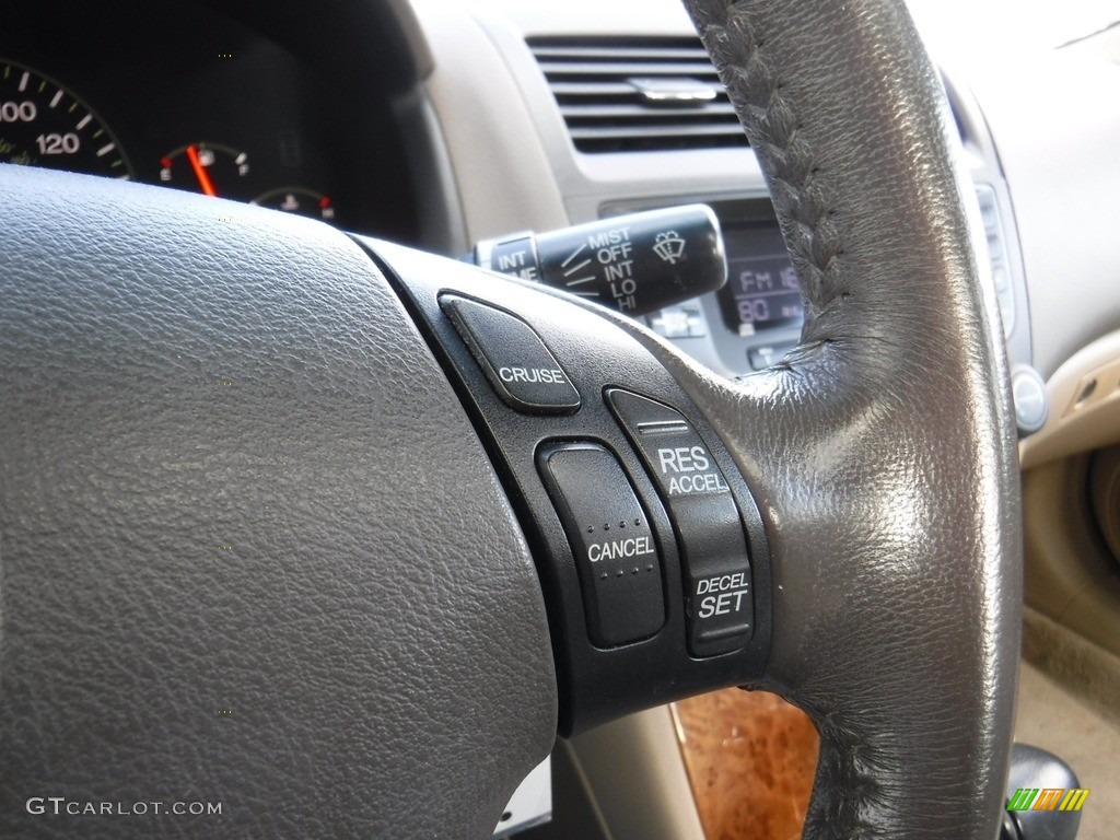 2003 Accord EX V6 Sedan - Taffeta White / Ivory photo #21