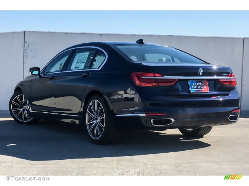 2019 7 Series 740i Sedan - Imperial Blue Metallic / Ivory White photo #2