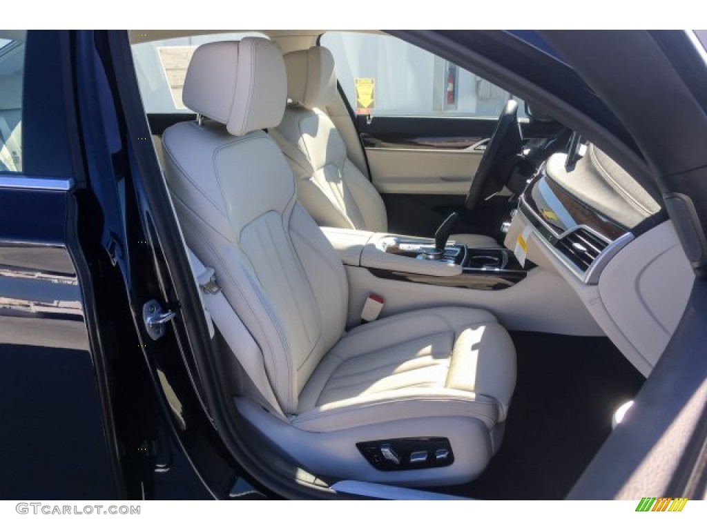 2019 7 Series 740i Sedan - Imperial Blue Metallic / Ivory White photo #5