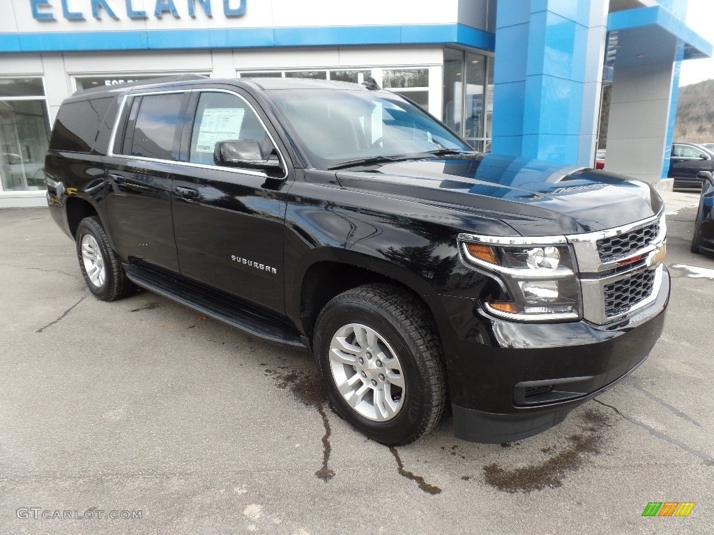 2019 Suburban LS 4WD - Black / Jet Black photo #1