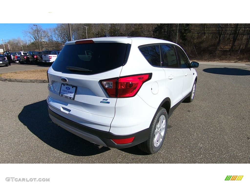 2019 Escape SE 4WD - Oxford White / Chromite Gray/Charcoal Black photo #7