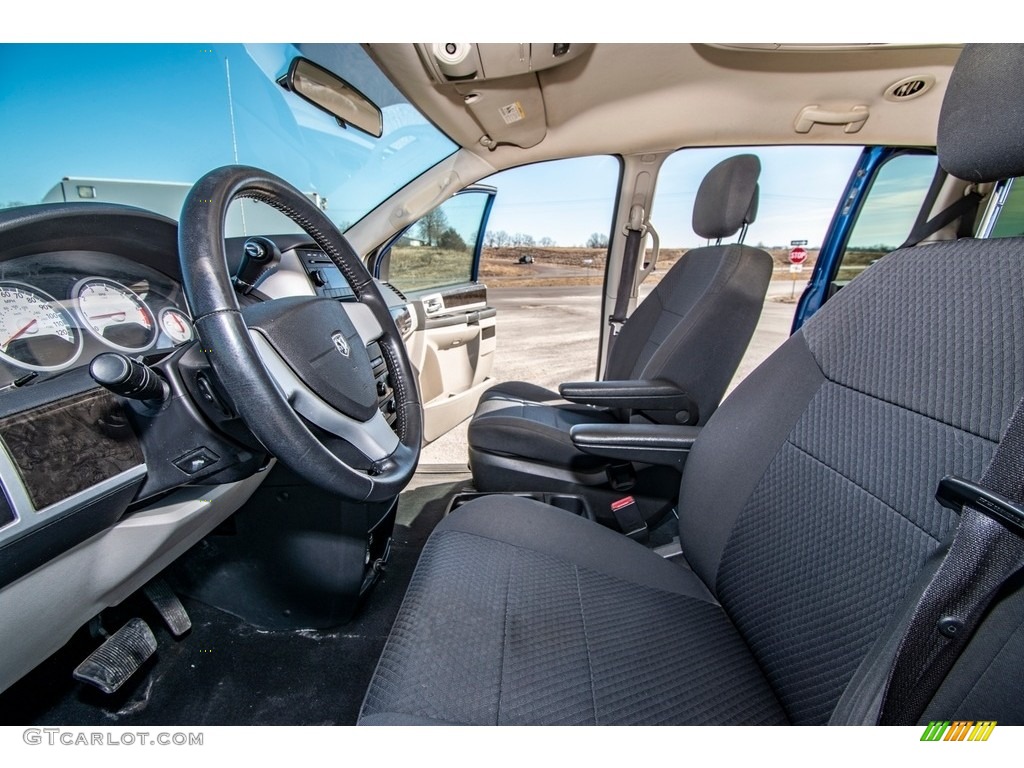 2010 Grand Caravan SXT - Deep Water Blue Pearl Coat / Medium Slate Gray/Light Shale photo #10