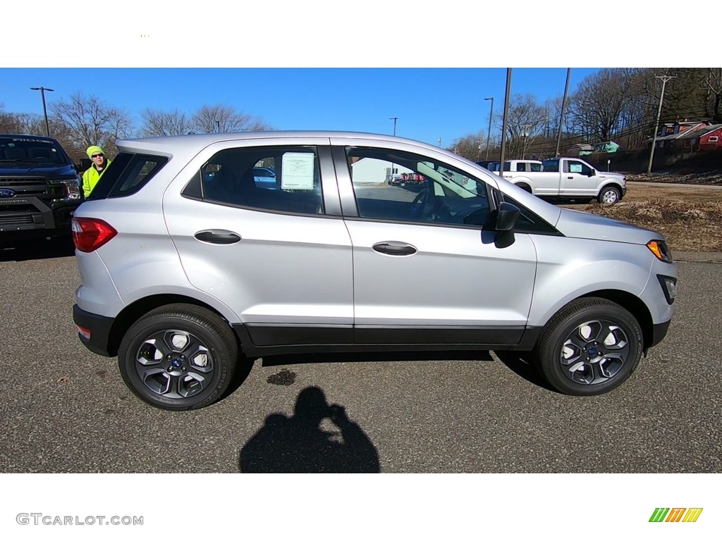 2019 EcoSport S 4WD - Moondust Silver Metallic / Medium Stone photo #8