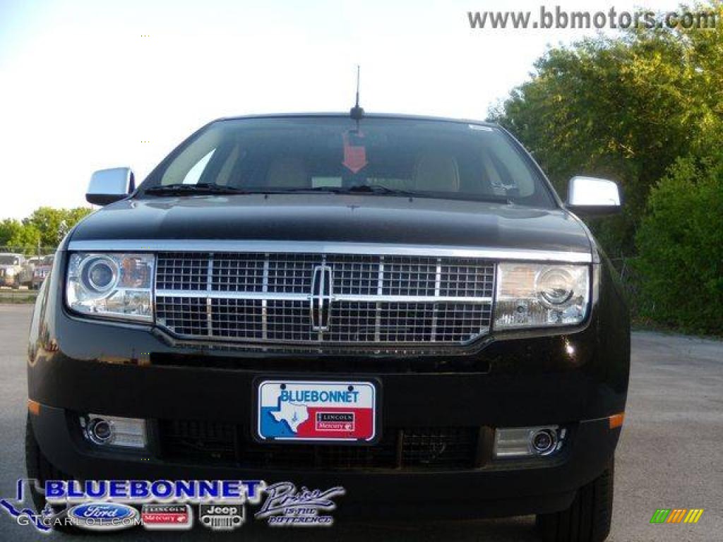 2009 MKX  - Black / Camel photo #2