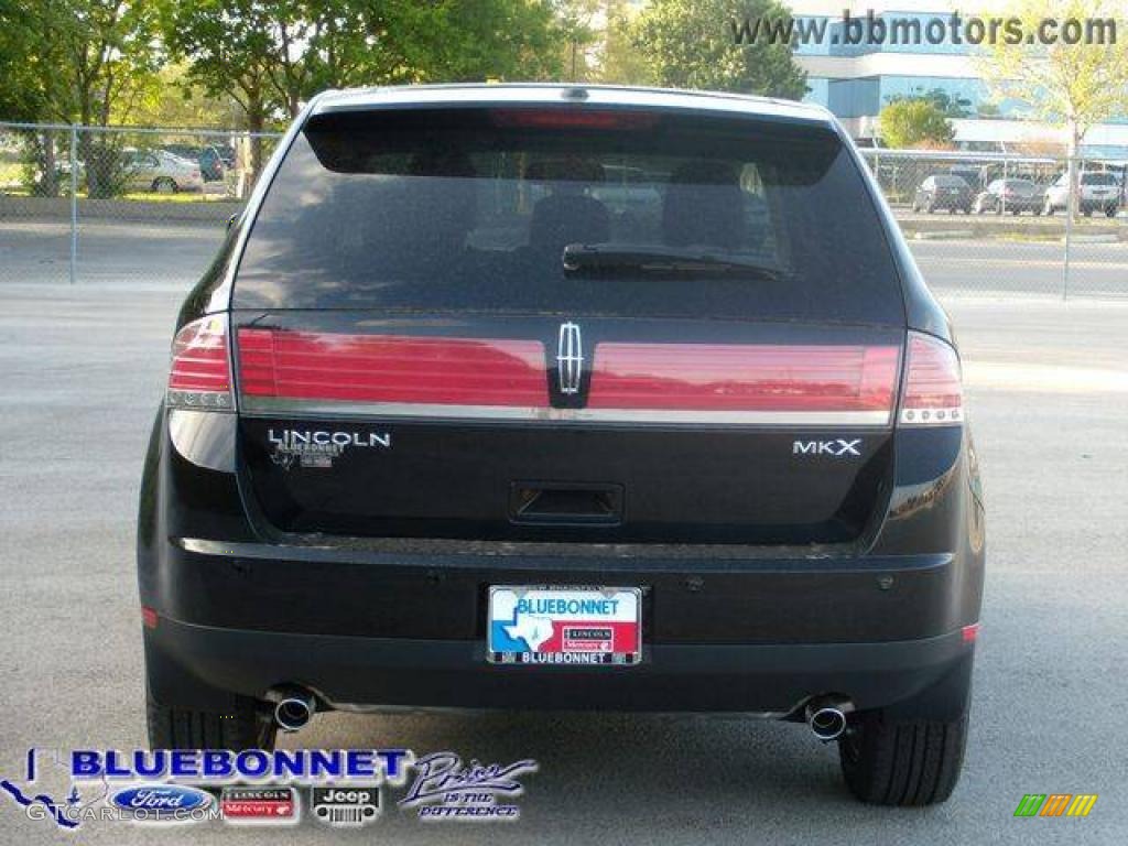 2009 MKX  - Black / Camel photo #4