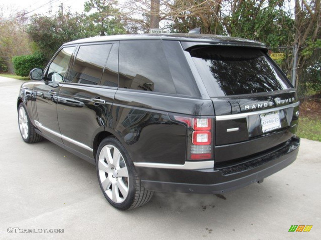 2017 Range Rover Autobiography - Narvik Black / Ebony/Tan photo #2