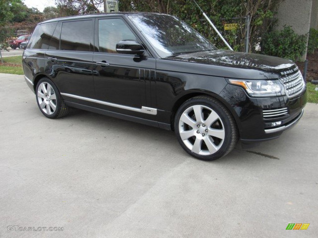 2017 Range Rover Autobiography - Narvik Black / Ebony/Tan photo #6