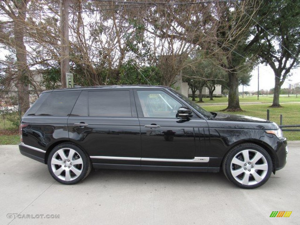 2017 Range Rover Autobiography - Narvik Black / Ebony/Tan photo #7