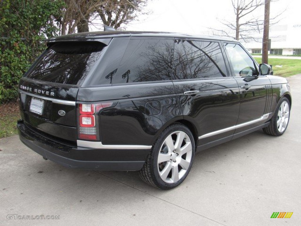 2017 Range Rover Autobiography - Narvik Black / Ebony/Tan photo #8