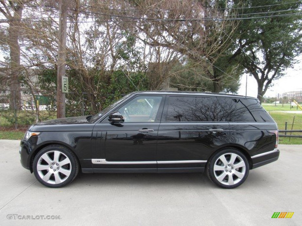 2017 Range Rover Autobiography - Narvik Black / Ebony/Tan photo #13