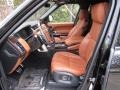 Ebony/Tan Front Seat Photo for 2017 Land Rover Range Rover #131858924