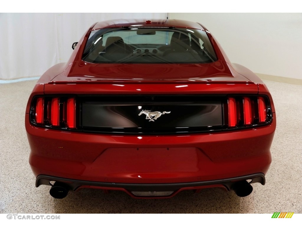 2017 Mustang Ecoboost Coupe - Ruby Red / Ebony photo #22